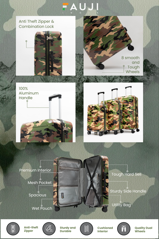 Luggage bag - Commando - 3 pc set