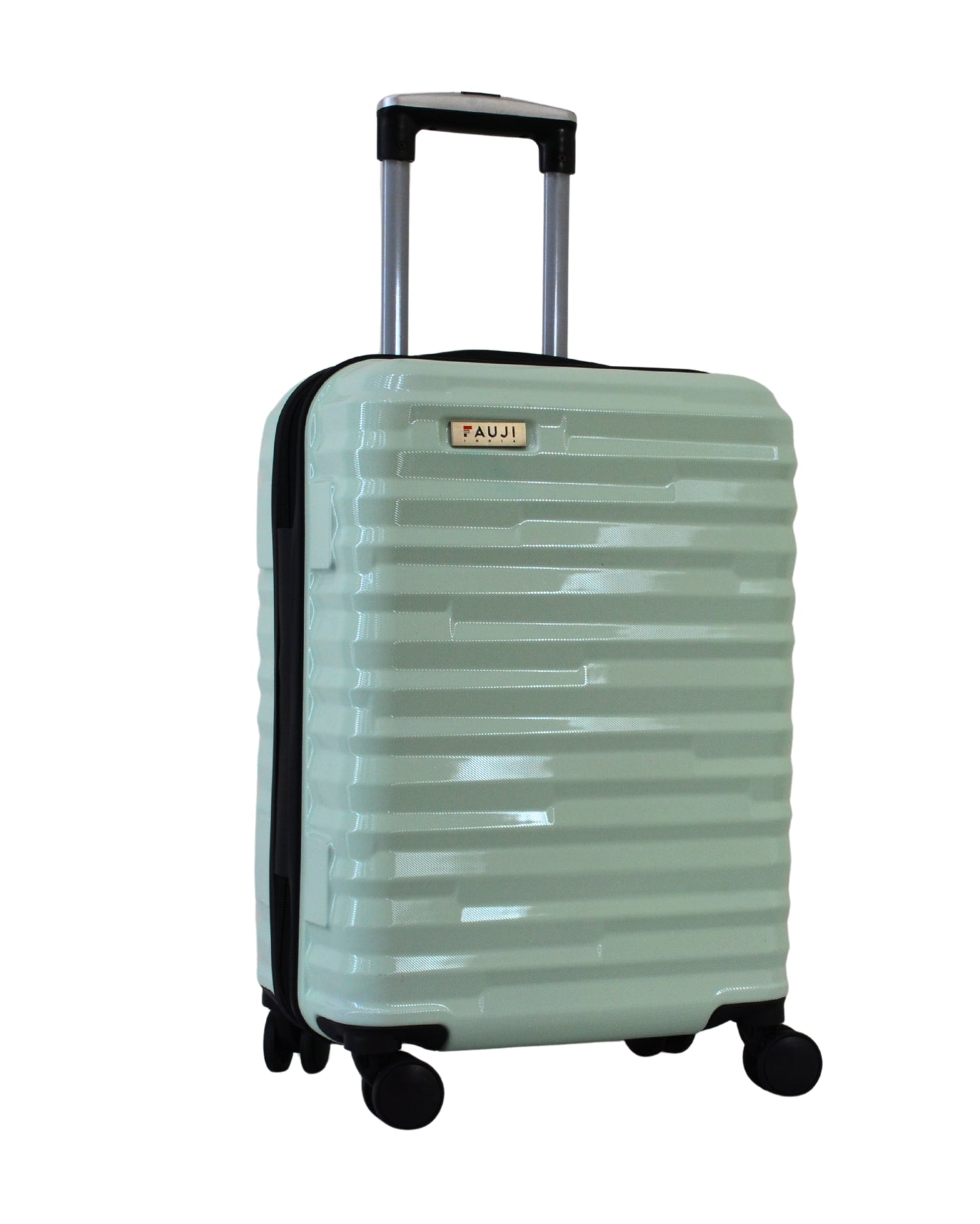 Fauji Ranger Series Saga Green 28 Inch Trolley Bag with Tough Dual Wheels, Anti Theft Zip & Hard Body