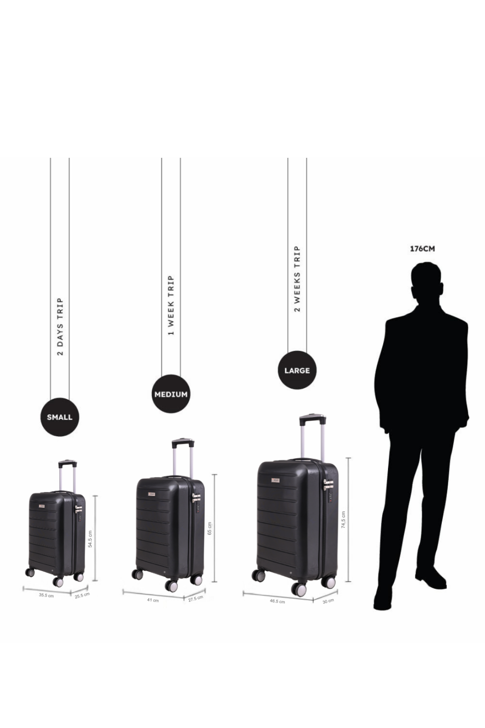 Luggage bag - Ocean Edge - S