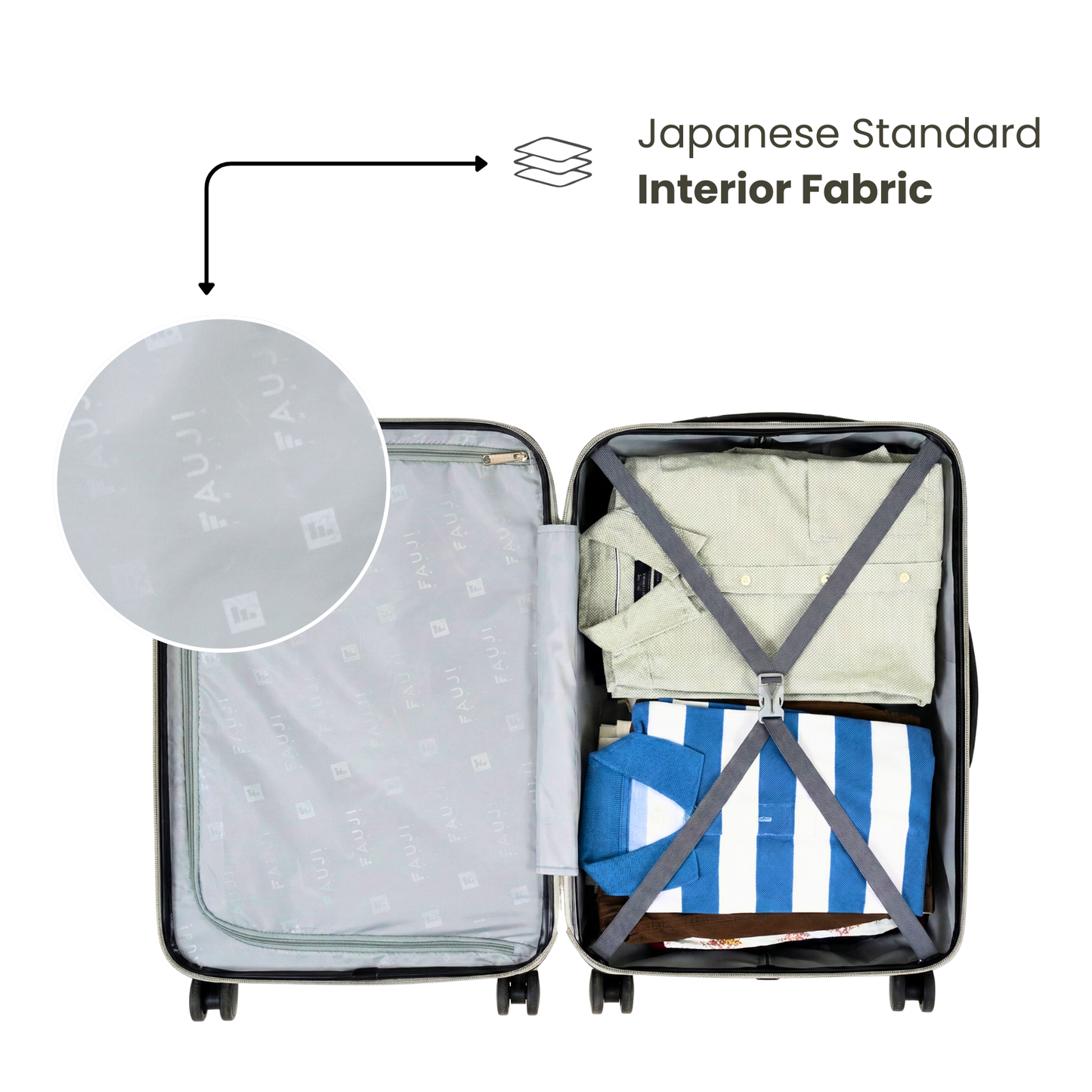 Fauji Kayro Series Army Green 20 Inch