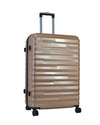 Fauji Ranger Series Desert Tan 20 Inch Trolley Bag with Tough Dual Wheels, Anti Theft Zip & Hard Body