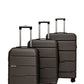 Luggage bag - Patriotic black  - 3 pc set