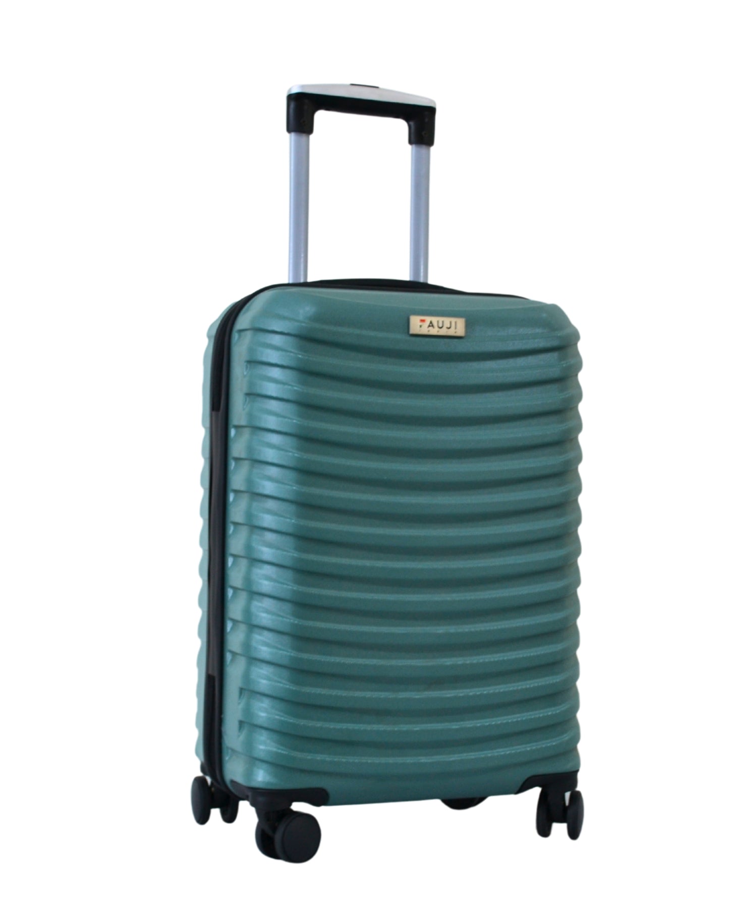 Fauji Marshal Series Royal Sage 24 Inch Trolley Bag with Tough Dual Wheels, Anti Theft Zip & Hard Body