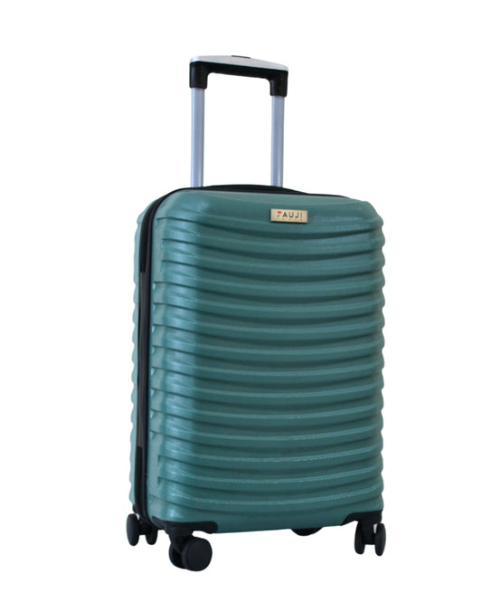 Fauji Marshal Series Royal Sage 24 Inch Trolley Bag with Tough Dual Wheels, Anti Theft Zip & Hard Body